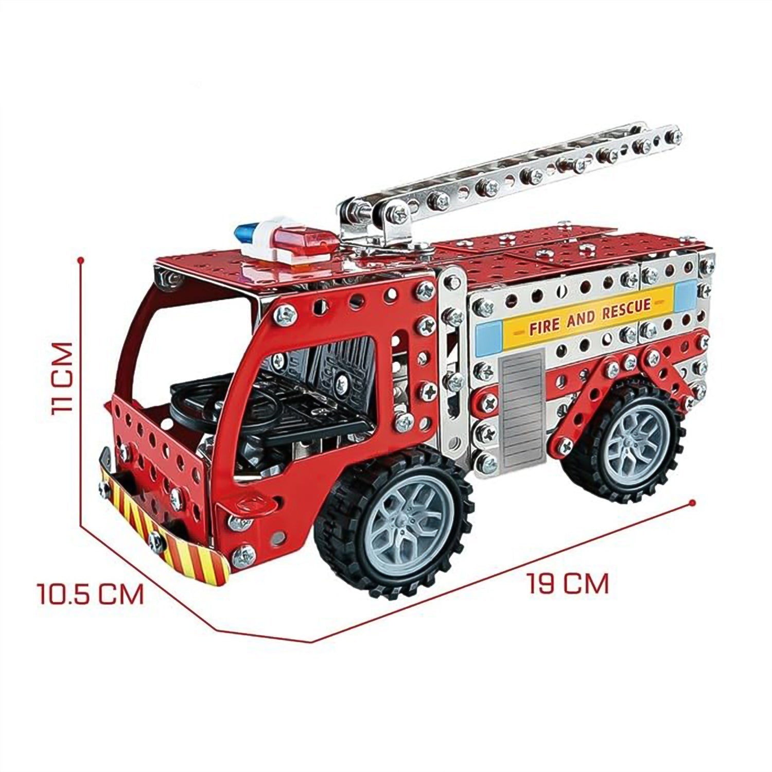 Creative Metal Fire Truck Building Set for Kids Creative Metal Fire Truck Building Set for Kids